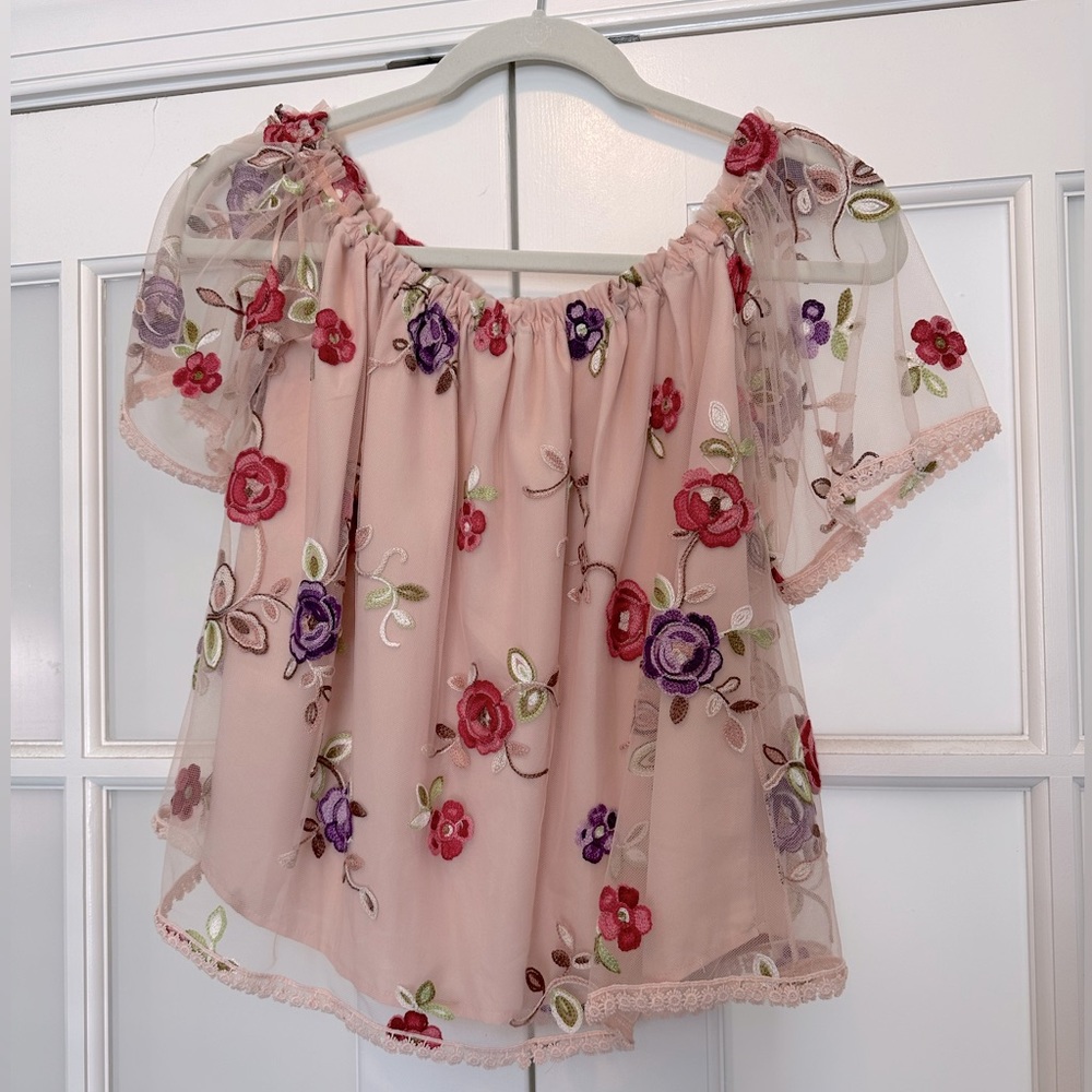 BB Dakota Top Off Shoulder XS